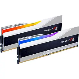Модуль пам'яті G.Skill DDR5 32Gb (2x16) Trident Z5 RGB Silver 6000MHz 1.2V CL36 (F5-6000J3636F16GX2-TZ5RS) - мініатюра 2