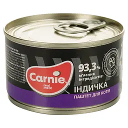Влажный корм для кошек Carnie Паштет мясной с индейкой 100 г - миниатюра 3