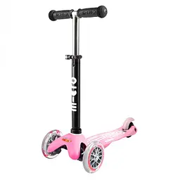 Самокат Micro Mini2go Deluxe Plus рожевий (MMD033) - мініатюра 10