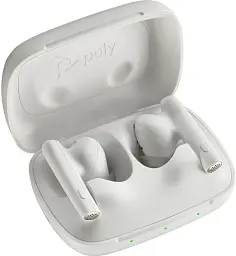 Навушники TWS Poly Voyager Free 60 Earbuds + BT700A + BCHC White (7Y8L3AA) - мініатюра 6