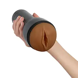 Мастурбатор-вагіна Kiiroo Feel Stroker Mid Brown для секс-машини Keon - мініатюра 7