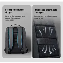 Рюкзак UGREEN LP664 Laptop Backpack B02 Dark Grey (Up to 15.6'')(UGR-90798) (UGR-90798) - мініатюра 10