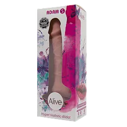 Реалістичний фалоімітатор Alive Adam S, 18 см - мініатюра 2
