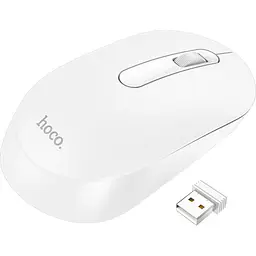 Миша Hoco GM14 Platinum Wireless White [757876] [93363]