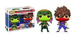 Набір фігурок Funko Pop Гамору проти Страйдера Games Marvel vs. Capcom GAMORA vs. STRIDER 10 см M GS2 pack - мініатюра 2