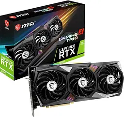 Відеокарта MSI RTX 3070 8Gb Gaming X Trio (GeForce RTX 3070 GAMING X TRIO) (GDDR6, 256 bit, PCI-E v4.0 x16) Б/в - мініатюра 8