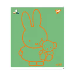 Зошит Yes Miffy А5 12 аркушів клітинка (767494), в асортименті - мініатюра 4