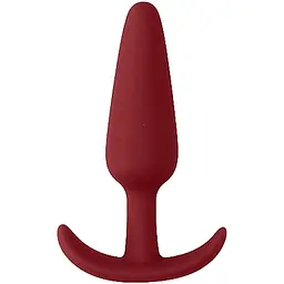 Анальна пробка ShotsToys Slim Butt Plug 8.3 см (червоний)