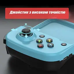 Джойстик блютуз геймпад бездротовий ігровий контролер для iOS Android чорний - мініатюра 5