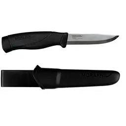 Ніж Morakniv Companion Heavy Duty Black з нержавіючої сталі (13158/13159)