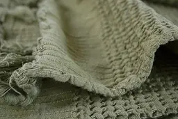 Плед Lotus Home - Rius olive оливковий 130x170 - мініатюра 4