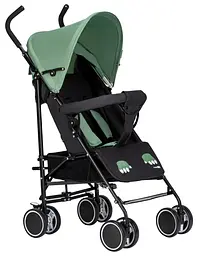 Коляска для дитини прогулянкова FreeON Simple, black - dark green 