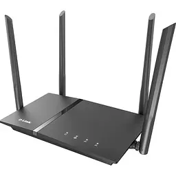 Бездротовий маршрутизатор D-Link DIR-1260/RU/R1A AC1200, 1*GE Wan, 4*GE Lan, USB 2.0, 4 антени Black - мініатюра 2