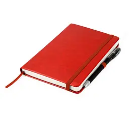 Книга записна Axent Partner Lux A5- в клітинку 96 аркушів червона (8202-06-A) - мініатюра 8