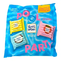 Шоколад Ritter Sport mini mix party 12*16,67 200г.