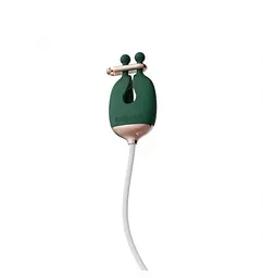 Затискачі для сосків з вібрацією Qingnan No.2 Vibrating Nipple Clamps Green - мініатюра 3