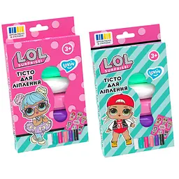 Набір для ліплення з тістом L.O.L. Surprise!, 6 кольорів, TM Lovin - мініатюра 4