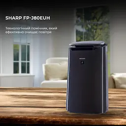 Очищувач повітря Sharp FP-J80EUH - мініатюра 2