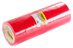 Скотч пакувальний односторонній Unifix 45 мм x 80 м x 40 мкм червоний - мініатюра 2