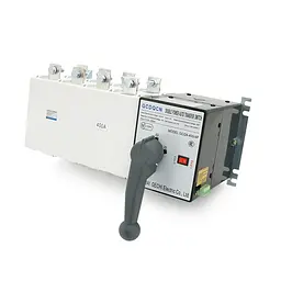 Автомат введення резерву (АВР) Chint GCQ4P400A чотириполюсний, 220V/400A, KA: 6, гвинтова фіксація