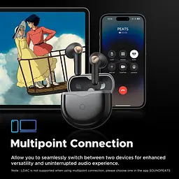 Навушники SoundPEATS Air 4 Lite - мініатюра 7