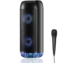 Акустична система 1.0 Media-Tech 30W, PartyBox Uni B Bluetooth FM/MP3/Кaraoke 30Вт., LED Light - мініатюра 4