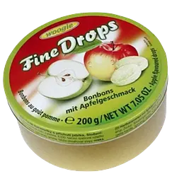 Льодяники Woogie Fine Drops зі смаком яблука 200г - мініатюра 4