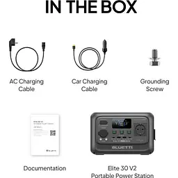 Зарядна станція BLUETTI Elite 30 V2 600W (P-EL30V2-EU-GY-BL-010) [149152] - мініатюра 8