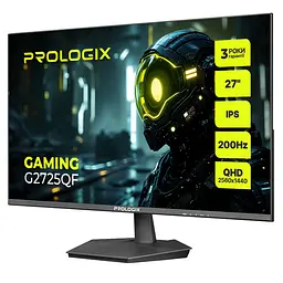 Монітор Prologix Gaming 27" G2725QF IPS Black 200Hz - мініатюра 3