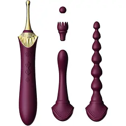 Вібратор Zalo Bess 2 Obsidian Purple (SO8237) [108401] - мініатюра 1