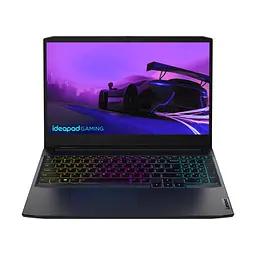 Ноутбук Lenovo 15.6" IdeaPad Gaming 3 15ACH6/AMD R5 5600H/8GB/512SSD/GF 1650-4/DOS/Black (82K201B9RA) Б/в