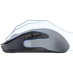 Миша бездротова Baseus F02 Ergonomic Bluetooth (B010555) Cluster Black - мініатюра 6