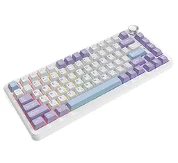 Клавіатура ігрова механічна Ajazz AK-820-Max Magnetic Switch USB RGB White - мініатюра 2