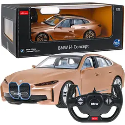 Іграшковий автомобіль на радіокеруванні Rastar BMW i4 1:14 (98300) - мініатюра 8