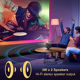 Проектор BYINTEK P19 Pro портативний міні 3D 7800 mAh WiFi Android 9 FullHD 1080 4K - мініатюра 8