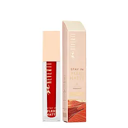 Помада для губ матова водостійка Neverti Matte Liquid Lipstick NP801, 012 Midnight Wish Вишнева