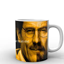 Кухоль GeekLand Breaking Bad обличчя BB.02.027 330 мл білий - мініатюра 3
