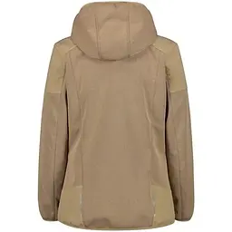 Куртка CMP Women's Jacquard Softshell Jacket Beige XS (1097-33A2136-13XP 36) - мініатюра 3