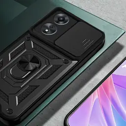 Панель BeCover Military для Oppo A78 4G Black (710711) - мініатюра 3