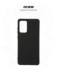 Чехол ArmorStandart ICON для Samsung A72 (A725) Black (ARM58246) - мініатюра 3