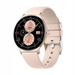 Смарт-годинник Smart watch V89 Gold, 2 ремінця (силіконовий та металевий)