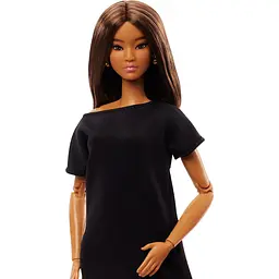 Лялька Barbie Signature Basics №1 брюнетка з каре (JBH72) - мініатюра 4