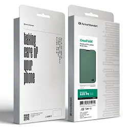 Чохол-книжка ArmorStandart OneFold Case для Samsung S25 FE 5G Green - мініатюра 7