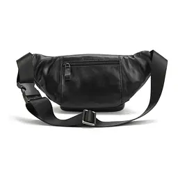 Сумка на пояс з телячої шкіри Tiding Bag t0186A - мініатюра 3