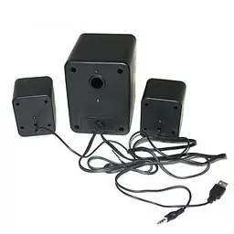 Комп'ютерні колонки RIAS FT-202 2.1 9W Blue (3_00454) - мініатюра 4
