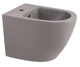 Біде підвісне Qtap Robin Stone grey QT13551381GSG