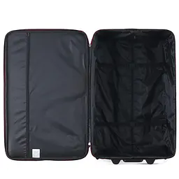 Валіза середня Semi Line 24 дюйми (M) дюйми (M) Polyester Black (T5680-3) - мініатюра 6