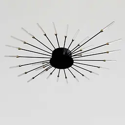 Стельова Led люстра Art BO-5251/28BK - мініатюра 2
