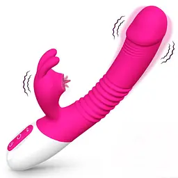 Hi-tech вібратор Silicone Vibrator USB 7 Powerful Licking Boss Series 63-00065 102105