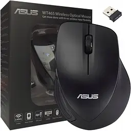 Миша бездротова Asus WT465 Black (90XB0090-BMU040) - мініатюра 2